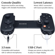 BACKBONE One Mobile Gaming Controller for Android (USB-C) - Xbox Edition - Turn Your Phone into a Gaming Console - Black - 2