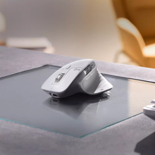 Logitech MX Master 3S for Mac - Wireless Bluetooth Mouse with Ultra-fast Scrolling, Ergo, 8K DPI, Quiet Clicks, Track on Glass, Customisation, USB-C, Apple, iPad - Pale Grey - 4
