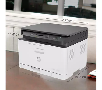 HP MFP 178nw AirPrint All-in-One Wireless Laser Colour Printer - White - 6