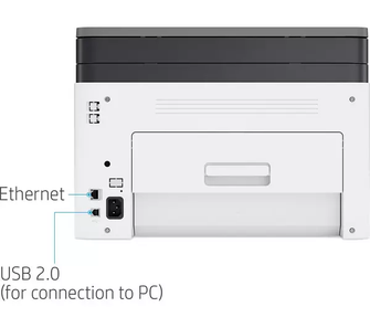 HP MFP 178nw AirPrint All-in-One Wireless Laser Colour Printer - White - 8