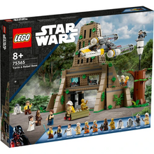 LEGO Star Wars: A New Hope Yavin 4 Rebel Base Set with 10 Minifigures including Luke Skywalker, Princess Leia, Chewbacca, plus 2 Droid Figures, Y-Wing Starfighter and Command Room 75365 - 1