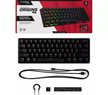 HyperX Alloy Origins 60 – Mechanical Gaming Keyboard, HyperX Red Switch (Linear), RGB LED Backlit,Side Printed Secondary Functions, NGENUITY Software Compatible, Black(US Layout) - 4