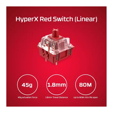 HyperX Alloy Origins 60 – Mechanical Gaming Keyboard, HyperX Red Switch (Linear), RGB LED Backlit,Side Printed Secondary Functions, NGENUITY Software Compatible, Black(US Layout) - 9