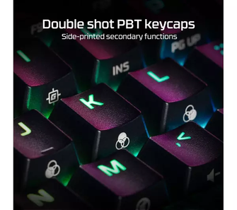 HyperX Alloy Origins 60 – Mechanical Gaming Keyboard, HyperX Red Switch (Linear), RGB LED Backlit,Side Printed Secondary Functions, NGENUITY Software Compatible, Black(US Layout) - 10