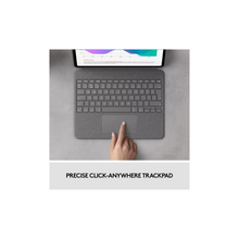 Logitech Combo Touch iPad Pro 12.9 Inch Tablet Case - Grey - 3