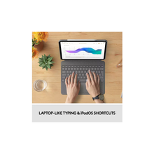 Logitech Combo Touch iPad Pro 12.9 Inch Tablet Case - Grey - 6