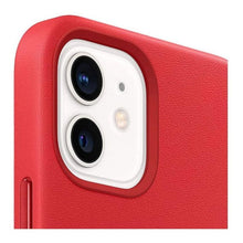 Apple Leather MagSafe Case - iPhone 12/12 Pro – MHKD3ZA/A Scarlett Red - 5