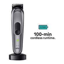 BRAUN 11-in-1 MGK7440 Wet & Dry All-in-one Trimmer Kit - Grey - 3