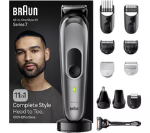 BRAUN 11-in-1 MGK7440 Wet & Dry All-in-one Trimmer Kit - Grey - 4