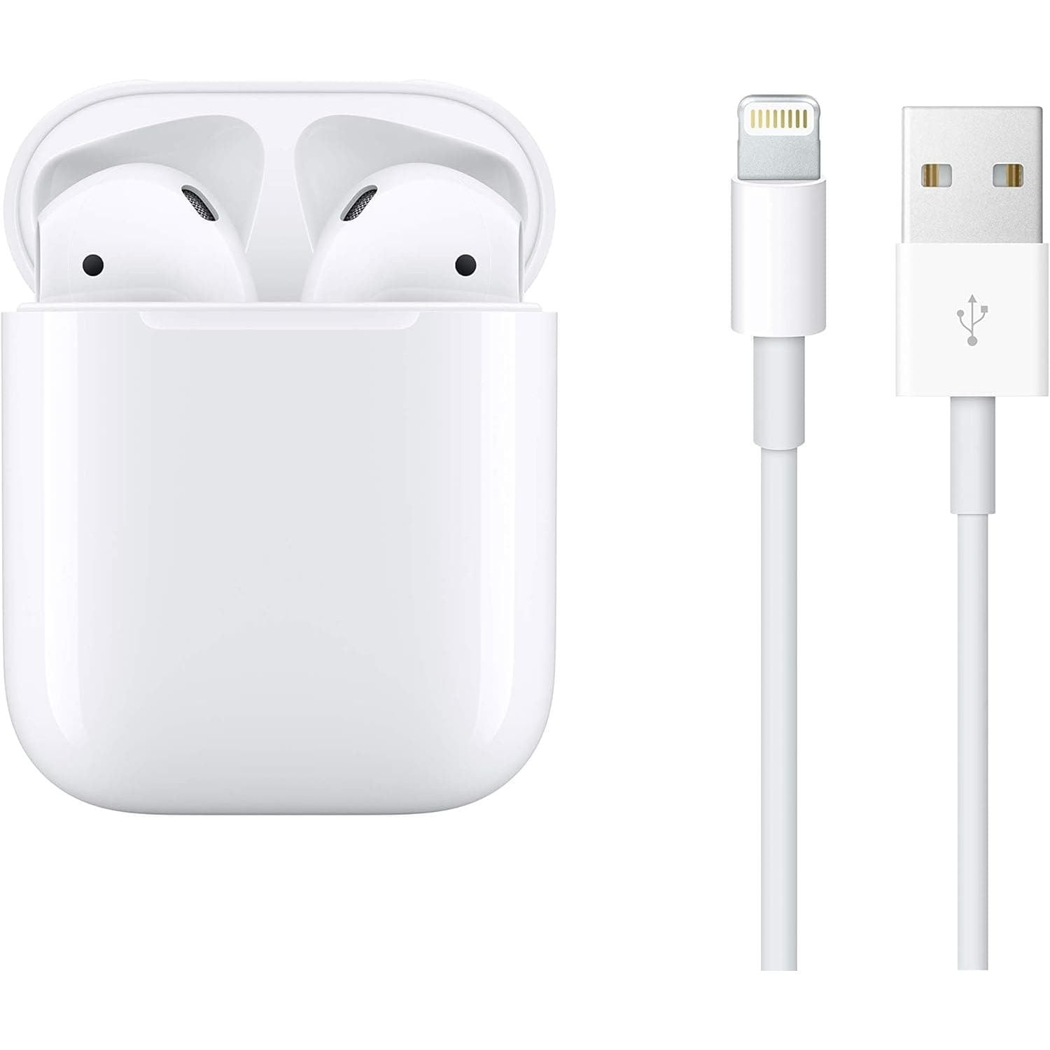 Apple AirPods with wired Charging Case (2nd generation) - MV7N2ZM/A - 3