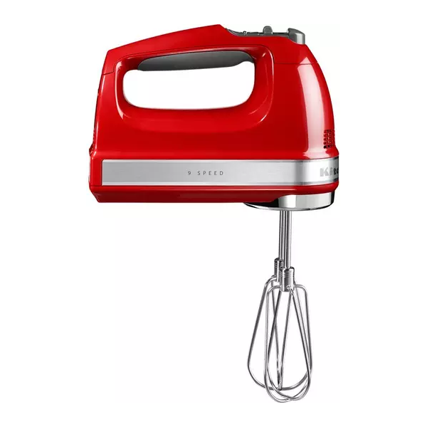 Kitchenaid 5KHM9212BER 9-Speed Hand Mixer, Empire Red - 1