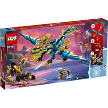 LEGO NINJAGO Elemental Dragon vs. The Empress Mech, Large Building Toy Set with Dragon Toy, Action Figure, Ninja Flyer and 6 Minifigures, Dragons Rising Series Gift for Kids, Boys, Girls 71796 - 7