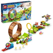 LEGO Sonic the Hedgehog Sonic's Green Hill Zone Loop Challenge, Buildable Game Toys for Kids, Boys & Girls with 9 Characters including Dr. Eggman and Amy Figures 76994 - 7