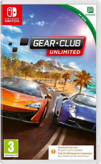 Gear Club Unlimited (Nintendo Switch) (Code Only) - 1