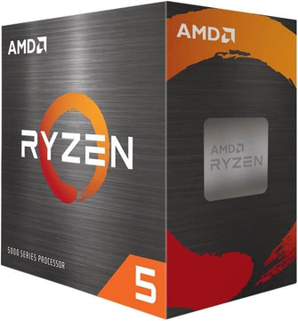 AMD Ryzen 5 5600 with Wraith Stealth Fan - (Socket AM4/6 Cores -12 Threads/Min Frequency 3.5GHZ- Boost Frequency 4.4GHz/35MB/65W) - 1