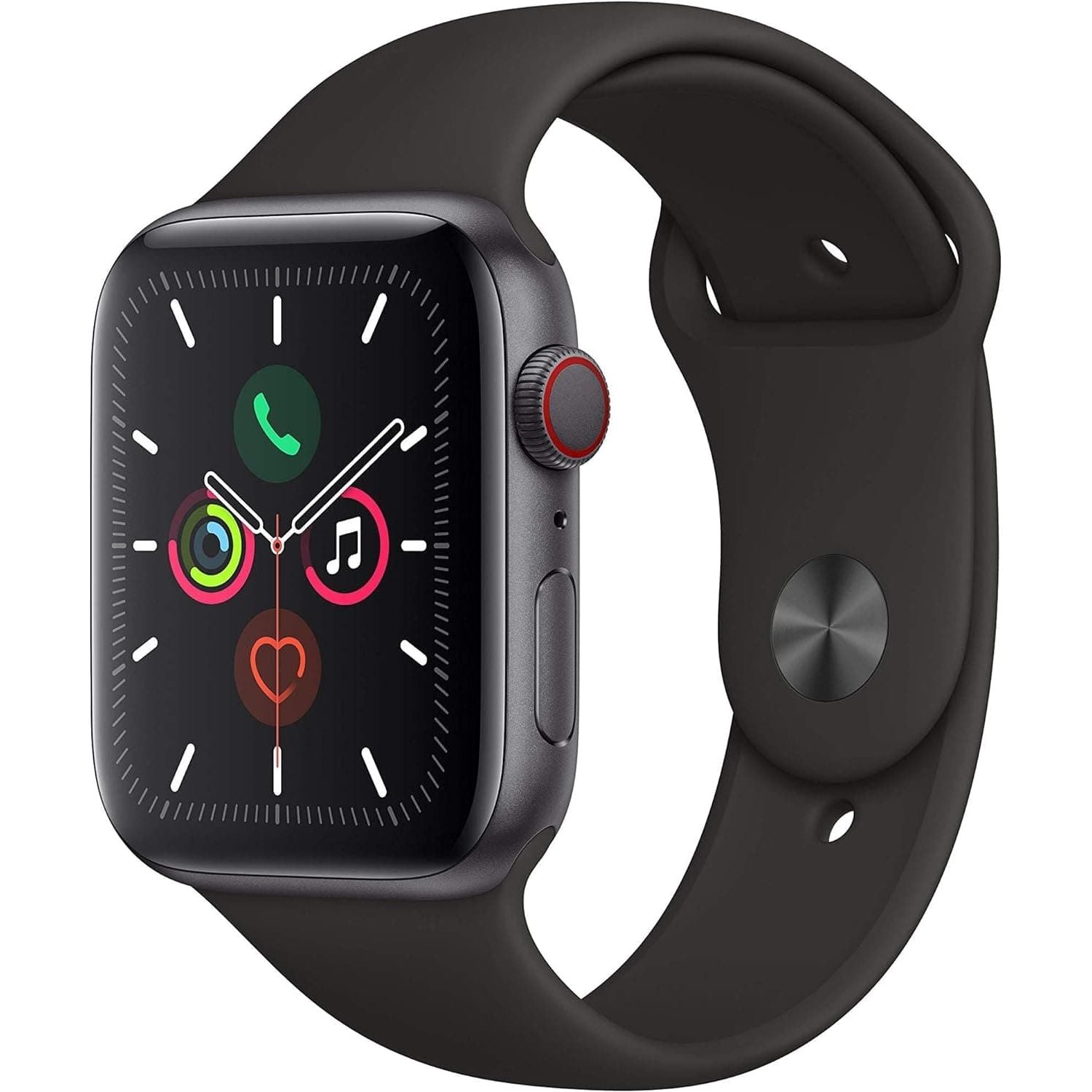 Apple Watch Series 5 (GPS + Cellular, 44mm) - Space Grey Aluminium Case - 1