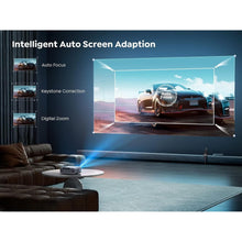 YABER PRO V9 Projector 4K, 25000 Lumens FHD 1080P Portable Projector, WiFi6 Bluetooth 5.2 Projector, Smart Projector, Home Cinema Projector for Smartphone/TV Stick/PPT - 2