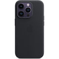 Apple iPhone 14 Pro Leather Case with MagSafe - Midnight - MPPG3ZM/A - 1