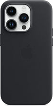 Apple iPhone 14 Pro Leather Case with MagSafe - Midnight - MPPG3ZM/A - 3