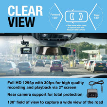 Ring Automotive - RSDC3000 Smart Dash Cam with GPS WiFi Full HD 1296p 30fps 2"| Ring Connect App front car camera dashcam rear compatible , BLACK - 5