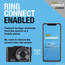 Ring Automotive - RSDC3000 Smart Dash Cam with GPS WiFi Full HD 1296p 30fps 2"| Ring Connect App front car camera dashcam rear compatible , BLACK - 6