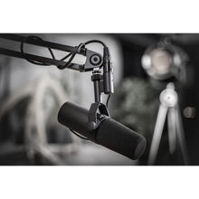 Shure SM7B Vocal Dynamic Microphone Broadcast, Podcast & Recording, XLR Studio Mic Music & Speech,  Detachable Windscreen - Black - 9