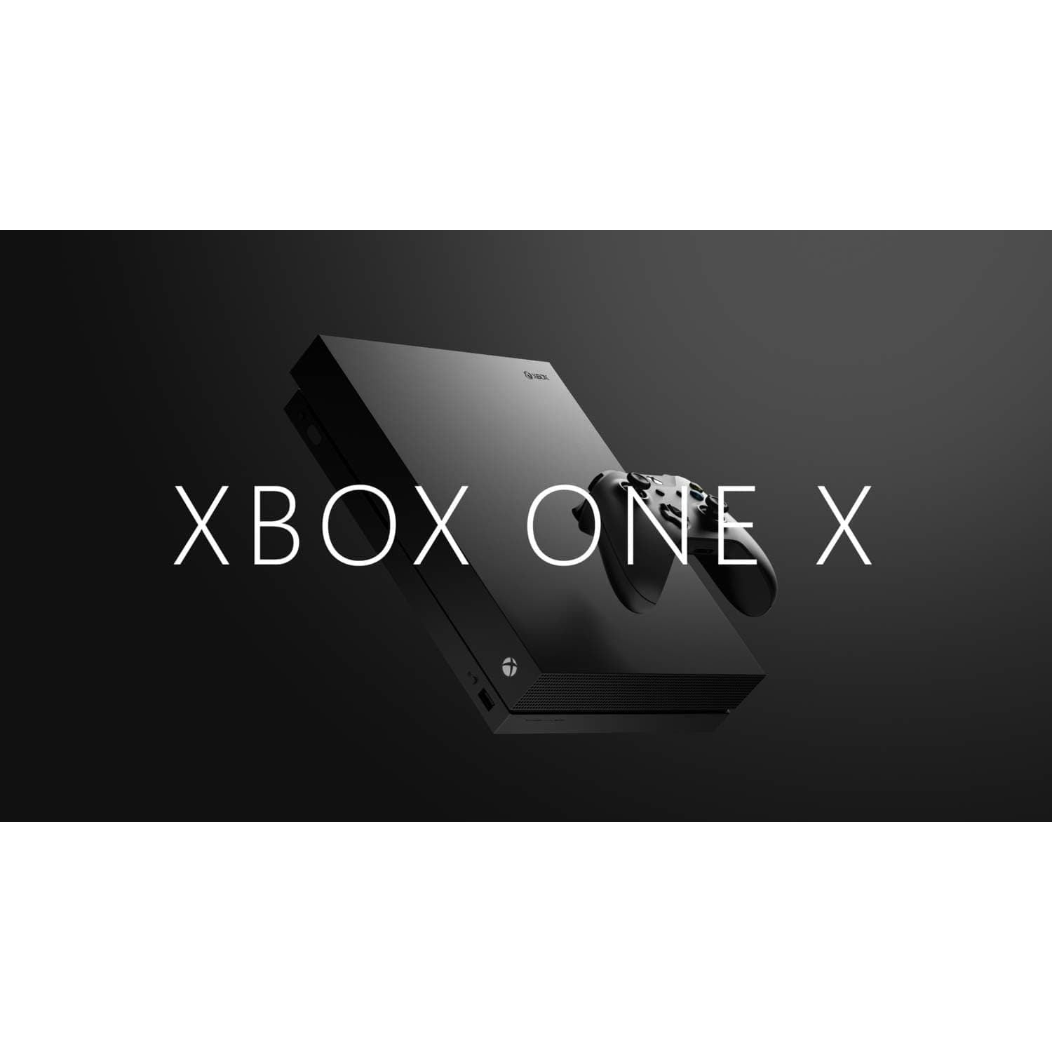 Xbox One X 1TB Console - Black - 7