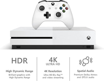 Xbox One S Digital 500GB - White ( Console ) - 4