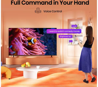 Hisense 43 Inch VIDAA Smart TV 43A6KTUK - Dolby Vision, Pixel Tuning, Voice Remote, Share to TV, and Youtube, Freeview Play, Netflix and Disney (2023 New Model), Black - 7