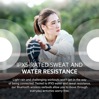 Belkin SOUNDFORM Flow True Wireless Earbuds with Active Noise Cancellation, Bluetooth Earphones with Wireless Charging, IPX5 Sweat and Water Resistant, 31H Play Time, for iPhone, Galaxy, Pixel - White - 8