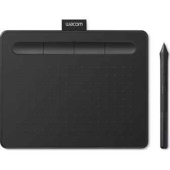 Wacom Intuos M Black with Bluetooth – Drawing Tablet with Pen, Stylus Battery-free & Pressure-sensitive, Compatible with Windows, Mac & Android, Perfect Tablet for Drawing, Graphics or Remote Working - 1