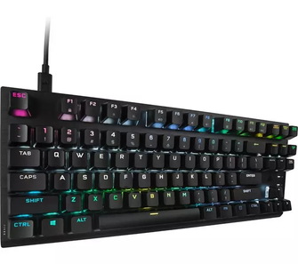 CORSAIR K60 RGB PRO TKL Optical-Mechanical Gaming Keyboard - Black - 2