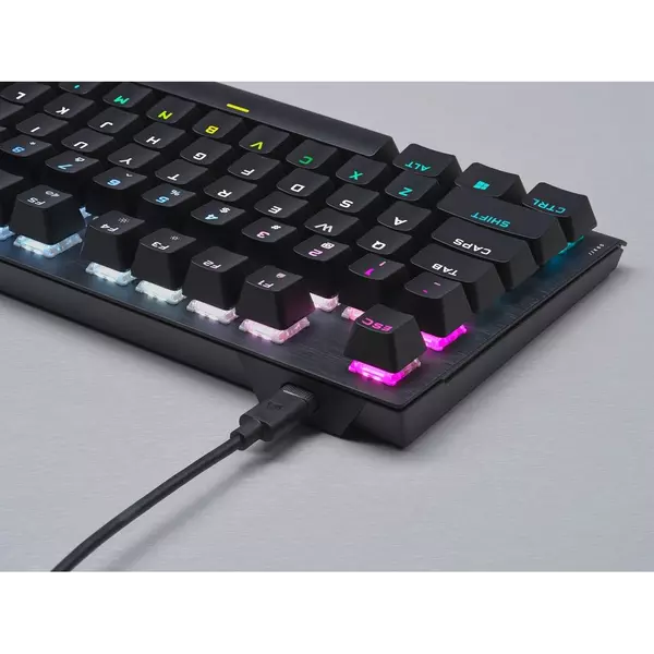 CORSAIR K60 RGB PRO TKL Optical-Mechanical Gaming Keyboard - Black - 8