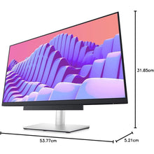 Dell P2422HE 24" Full HD Monitor - USB-C, 99% sRGB, IPS, 60Hz, 5ms, HDMI, 2x DisplayPort, 4x USB - Black - 7