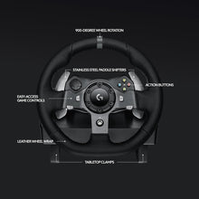 Logitech G G920 Driving Force Racing Wheel & Pedals + Gear Shifter Bundle, Real Force Feedback for Xbox/PC, - Black - 8