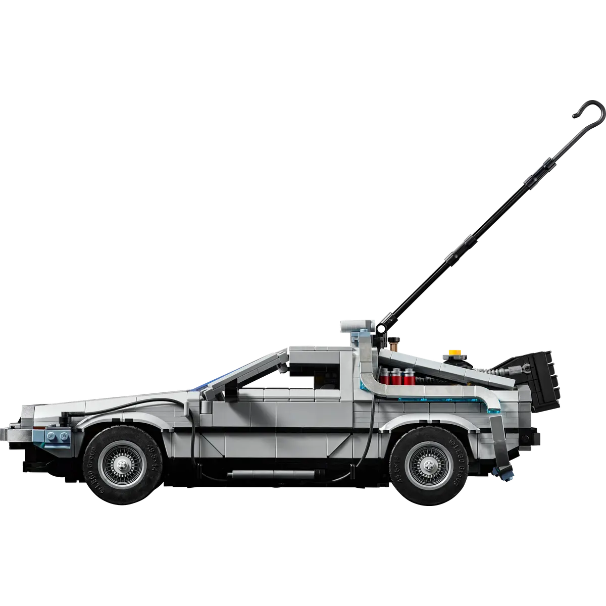 LEGO Icons 10300 Back to the Future Time Machine DeLorean Car Set - 5