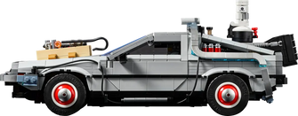 LEGO Icons 10300 Back to the Future Time Machine DeLorean Car Set - 6