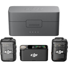DJI Mic 2 Wireless Microphone Set: Intelligent Noise Cancelling, Includes 2 Transmitters, 1 Receiver, and Charging Case - 1