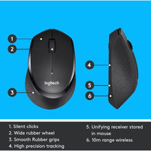 Logitech M330 SILENT PLUS Wireless Mouse - 6