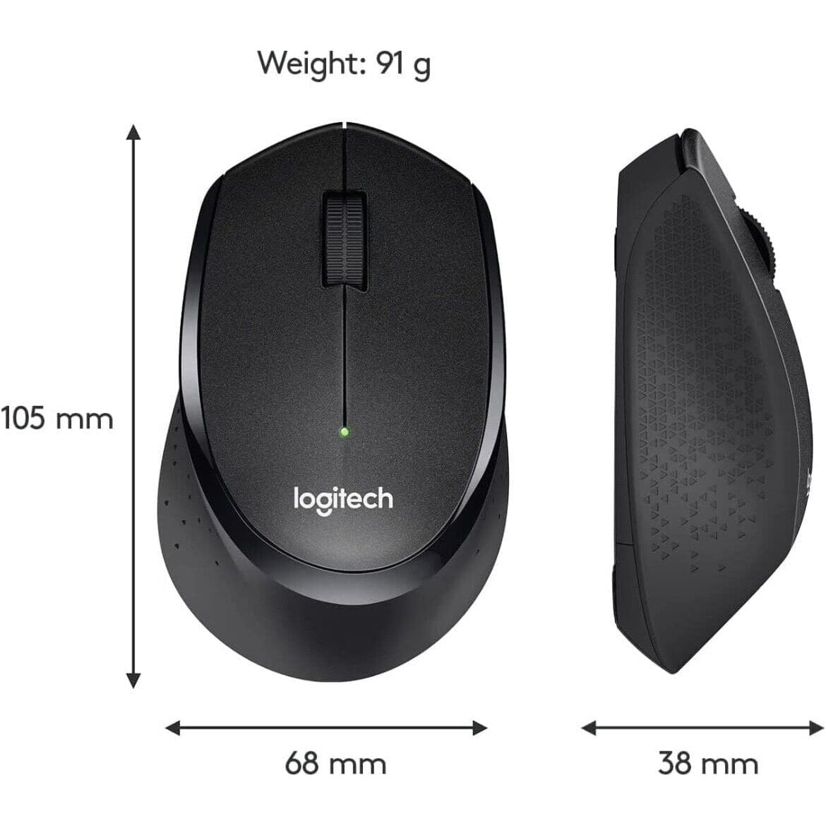 Logitech M330 SILENT PLUS Wireless Mouse - 4