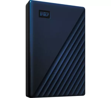 WD My Passport for Mac Portable Hard Drive - 4 TB, Midnight Blue - 1