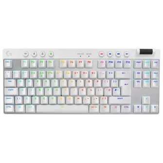 Logitech PRO X TKL Wireless Gaming Keyboard - White - 1