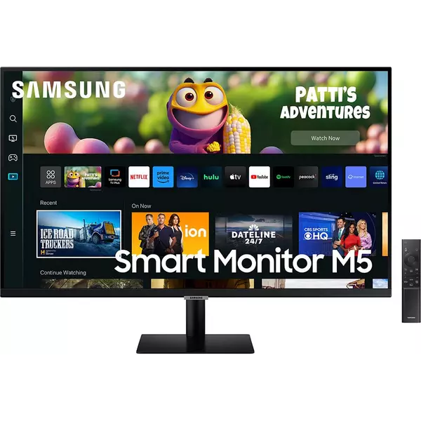 SAMSUNG M5 27 inch Full HD HDR LED Smart Monitor (No Aerial) - LS27CM500EU - 1