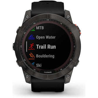 Garmin fēnix 7X SOLAR, Large Multisport GPS Smartwatch, Solar Charging, Advanced Health and Training Features, Up to 37 days battery life, Black - 6