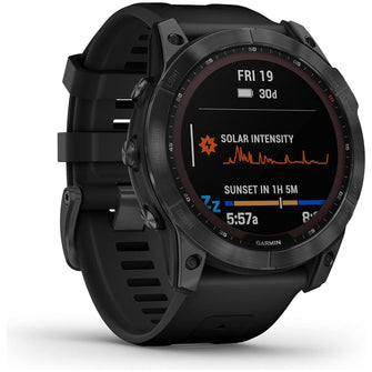 Garmin fēnix 7X SOLAR, Large Multisport GPS Smartwatch, Solar Charging, Advanced Health and Training Features, Up to 37 days battery life, Black - 8