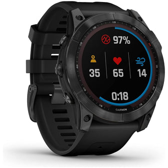 Garmin fēnix 7X SOLAR, Large Multisport GPS Smartwatch, Solar Charging, Advanced Health and Training Features, Up to 37 days battery life, Black - 9