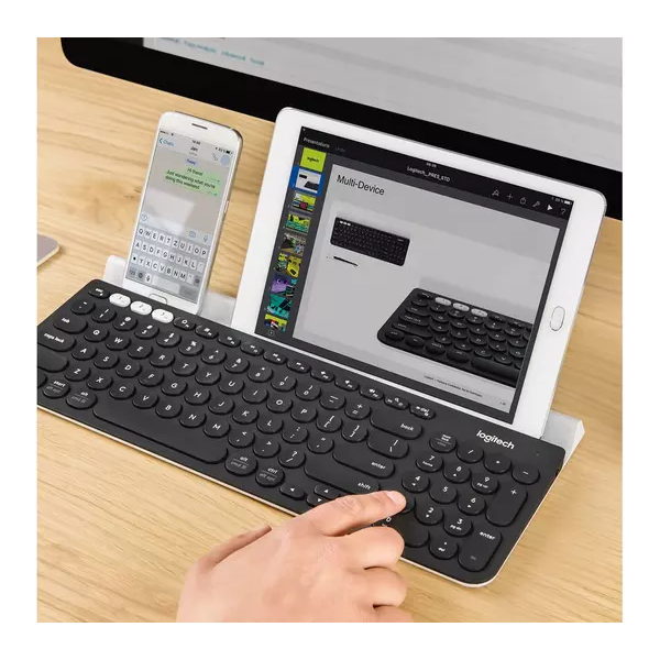 LOGITECH K780 Multi-Device Wireless Keyboard - 9