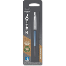 Parker Jotter Ballpoint Pen, Waterloo Blue, Medium Point Blue Ink - 1