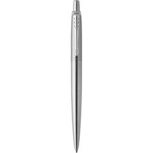 Parker Jotter Ballpoint Pen | Stainless Steel with Chrome Trim | Medium Point Blue Ink - 3