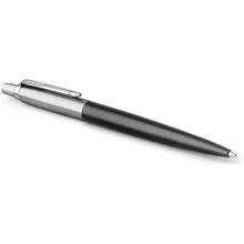 Parker Jotter Ballpoint Pen | Bond Street Black with Chrome Trim | Medium Point Blue Ink - 2